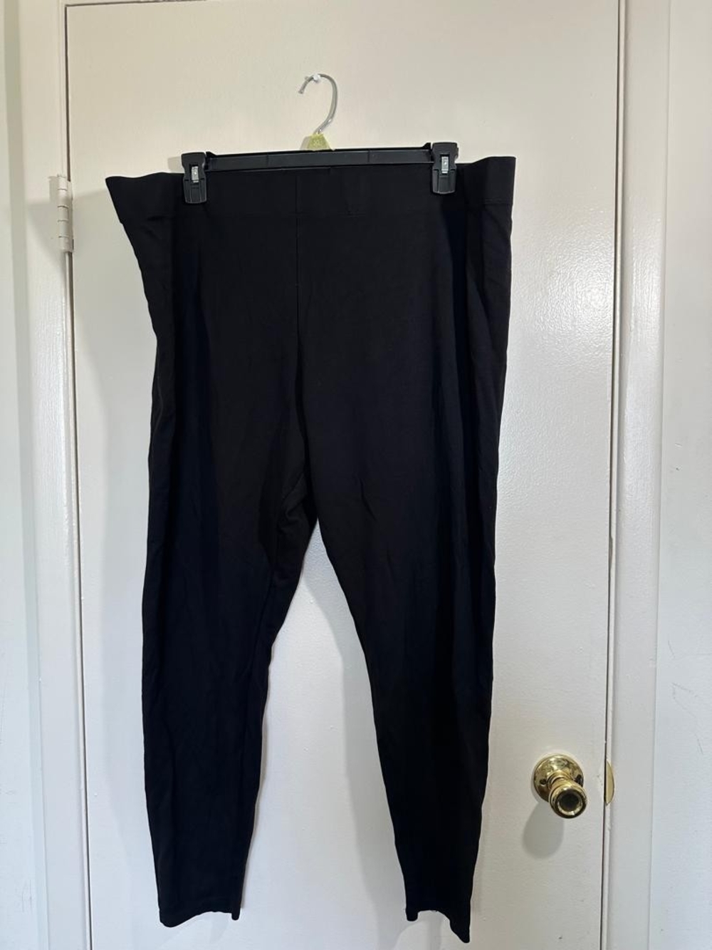 Black High-Waist Women’s Ponte Pants